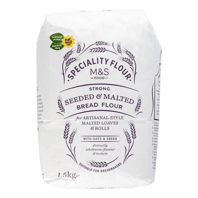M&amp;amp;S Seeded &amp;amp; Malted Bread Flour   1.5kg