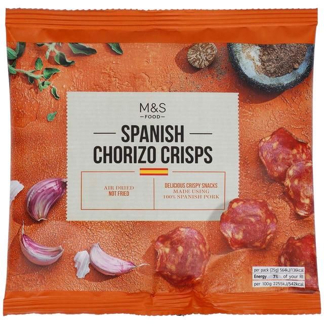 M&amp;amp;S Spanish Chorizo Crisps   25g