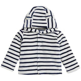 M&amp;amp;S Striped Rib Velour Zip Through Multi 0-3 Years