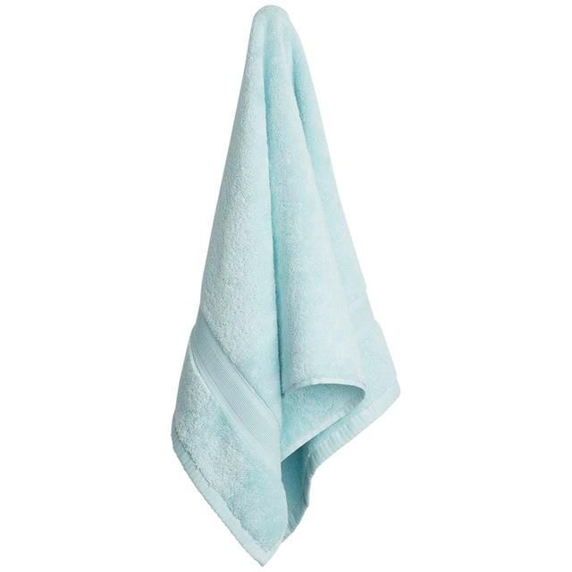 M&amp;amp;S Super Soft Pure Cotton Antibacterial Towel 2pk Face Towels Duck Egg   2 per pack