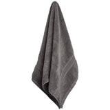 M&amp;amp;S Super Soft Pure Cotton Antibacterial Towel Face Towels 2pk Charcoal   2 per pack