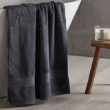 M&amp;amp;S Super Soft Pure Cotton Face Towels Slate   2 per pack