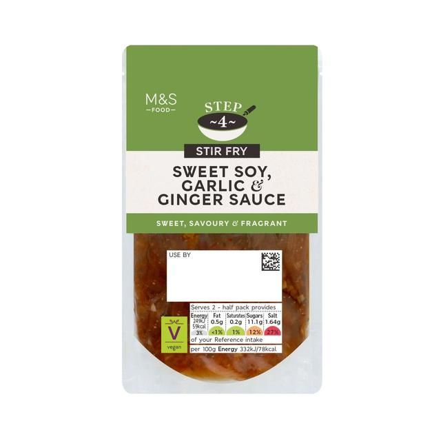 M&amp;amp;S Sweet Soy Garlic &amp;amp; Ginger Sauce   150g