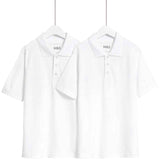 M&amp;amp;S Unisex Regular Polo 3-14 Years White