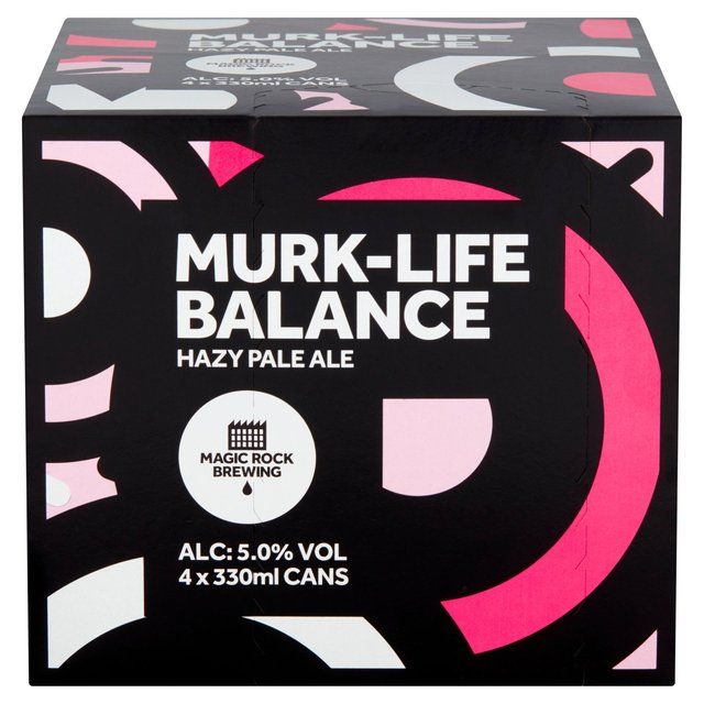 Magic Rock Murk Life Balance Hazy Pale Ale 5.0%   4 x 330ml
