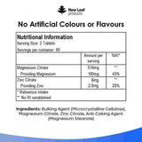 Magnesium Supplement 516mg with Zinc - 120s High Strength