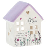 Joe Davies - Sweet Meadow Tealight Holder House - Nan