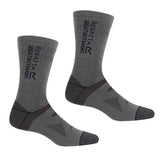 Chaussettes de randonnée en laine Regatta pour adultes (lot de 2)