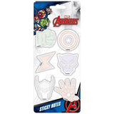 Bloc-notes autocollant Avengers Hero Club (paquet de 8)