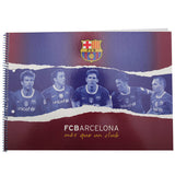 Carnet de croquis officiel du FC Barcelone (20 pages)