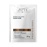 Masque aux algues APIS avec acide caféique et grains de café Arabica 20 g