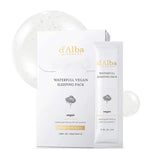 d'Alba Piedmont Waterfull Vegan Sleeping Pack 4ml*12
