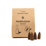 Myga Dhoop Incense Cones - Nag Champa Meditation