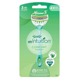 Rasoir jetable MyIntuition Xtreme 3 Beauty Sensitive (paquet de 4)