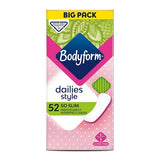 Protège-slips Bodyform Dailies So Slim, paquet de 52