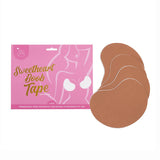 Ruban adhésif pour poitrine Perky Pear Sweetheart, bonnets D-DD, beige