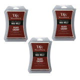 Woodwick Duftwachs-Tarts Schwarzkirsche 85,0 g - 3er-Pack