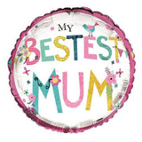 Ballon en aluminium Simon Elvin « Ma meilleure maman »