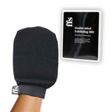 FFS Beauty Double Sided Exfoliating Mitt - Black