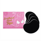 Ruban adhésif pour les seins Perky Pear Sweetheart, bonnets EF, noir