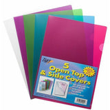 Pochettes pour documents A4 Tiger Stationery (lot de 5)