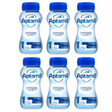 Lait infantile Aptamil premier anniversaire, lot de 6 paquets de 200 ml