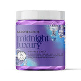 Savon fouetté de luxe Midnight de Sassy Scents 115 g
