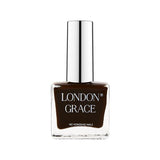 London Grace Teddy Nail Polish Dark Brown 12ml