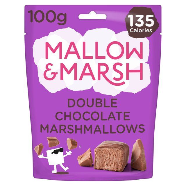 Mallow &amp;amp; Marsh Double Chocolate Marshmallows Default Title