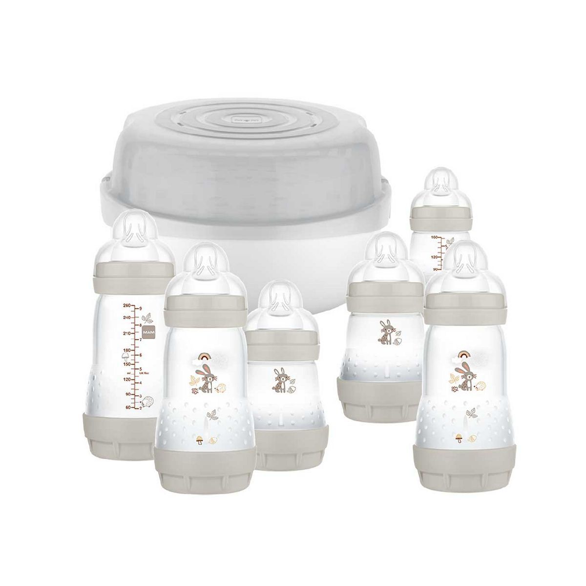 MAM Easy Start Bottle &amp;amp; Microwave Steriliser Set