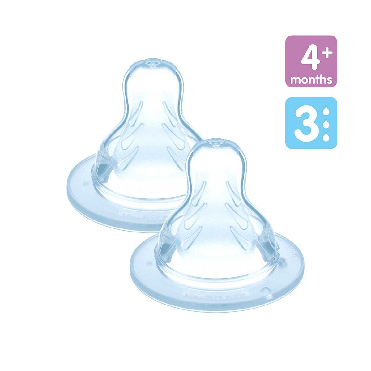 MAM Fast Flow Size 3 Teats &amp;ndash; 2pk
