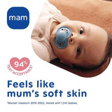 MAM Night 6+m Soother 2pk   2 per pack