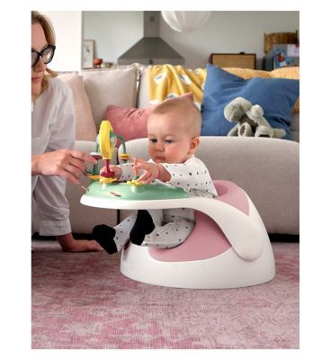 Mamas &amp;amp; Papas Baby Snug and Activity Tray Blossom