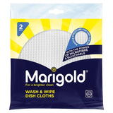 Marigold Wash &amp;amp; Wipe Microfibre Kitchen Cloth   2 per pack