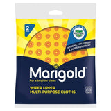 Marigold Wiper Upper All Purpose Cloths with Microfibre   2 per pack