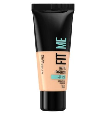 Maybelline Fit Me Matte &amp;amp; Poreless Liquid Foundation 30ml Sft Ivory