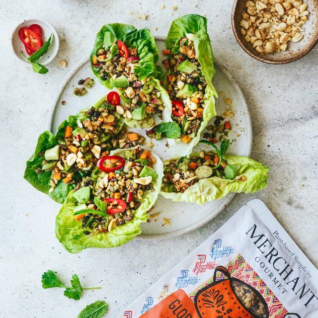 Merchant Gourmet Glorious Grains with Red Rice &amp;amp; Quinoa   250g