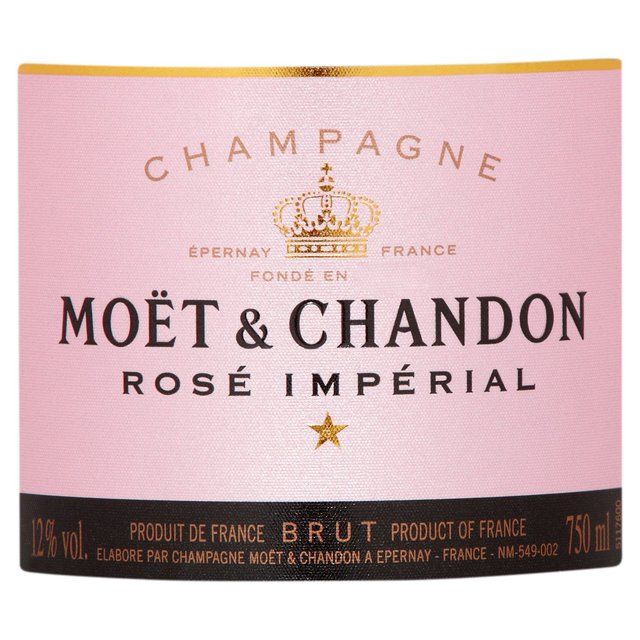Moet &amp;amp; Chandon Rose Champagne   75cl