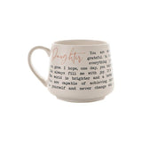 Moments Stoneware Mug - Daughter