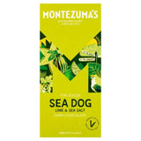 Montezuma's Sea Dog Lime &amp;amp; Sea Salt Dark Chocolate Bar   90g