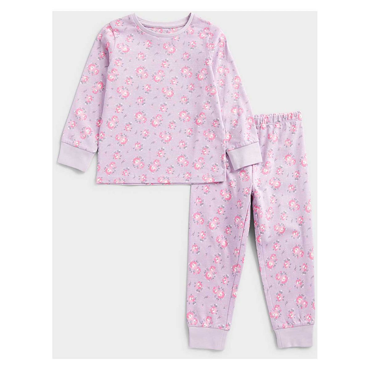 Mothercare Lilac Floral Pyjamas