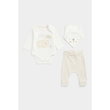 Mothercare My First Bear and Mouse 3-Piece Set