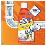 Mr Muscle Kitchen Drain Gel   500ml