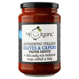 Mr Organic Olives &amp;amp; Capers Pasta Sauce    350g