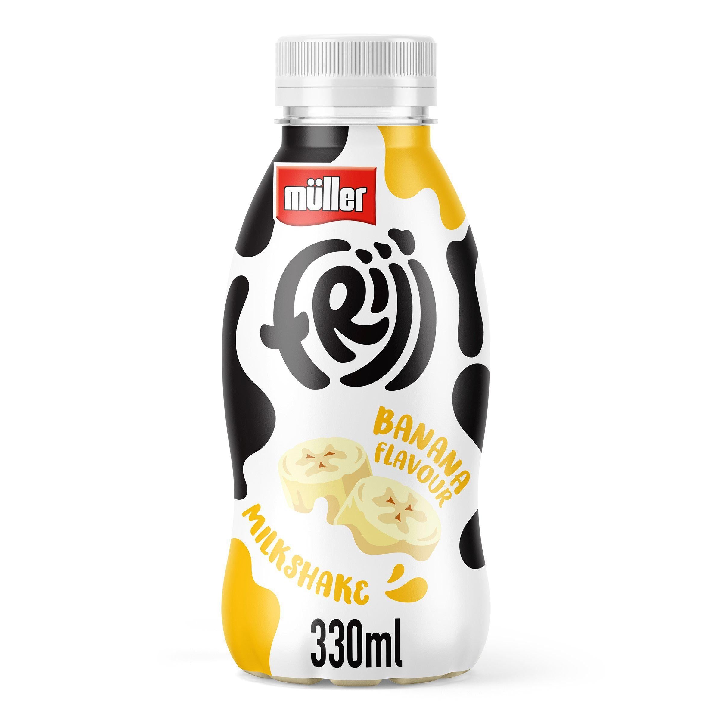 M&amp;uuml;ller Frijj Banana Flavour Milkshake 330ml