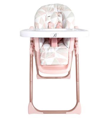 My Babiie Billie Faiers MBHC8RG Rose Gold Premium Highchair
