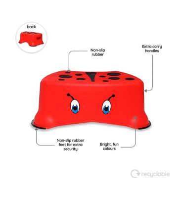 My Little Step Stool - Ladybird