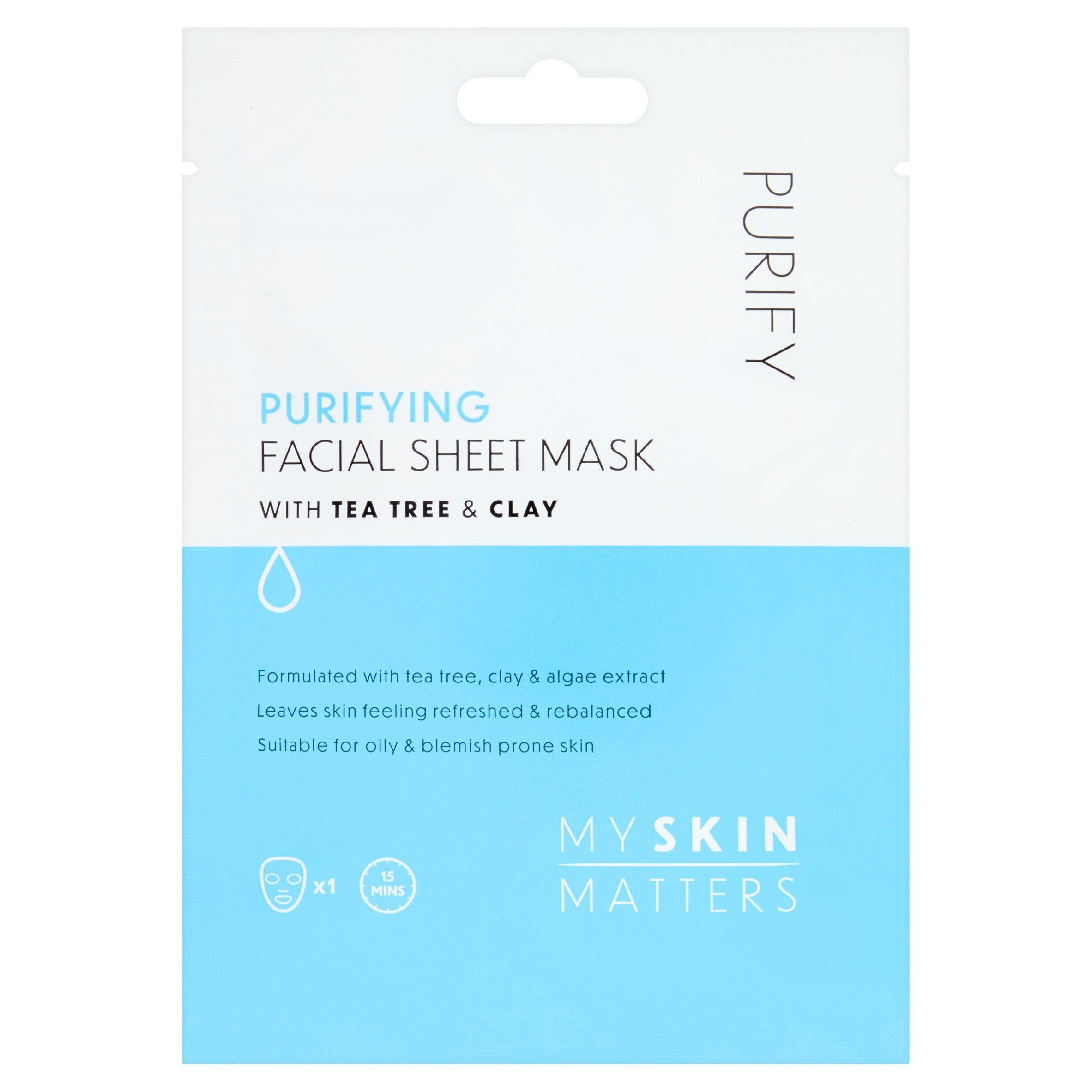 My Skin Matters Purifying Facial Sheet Mask