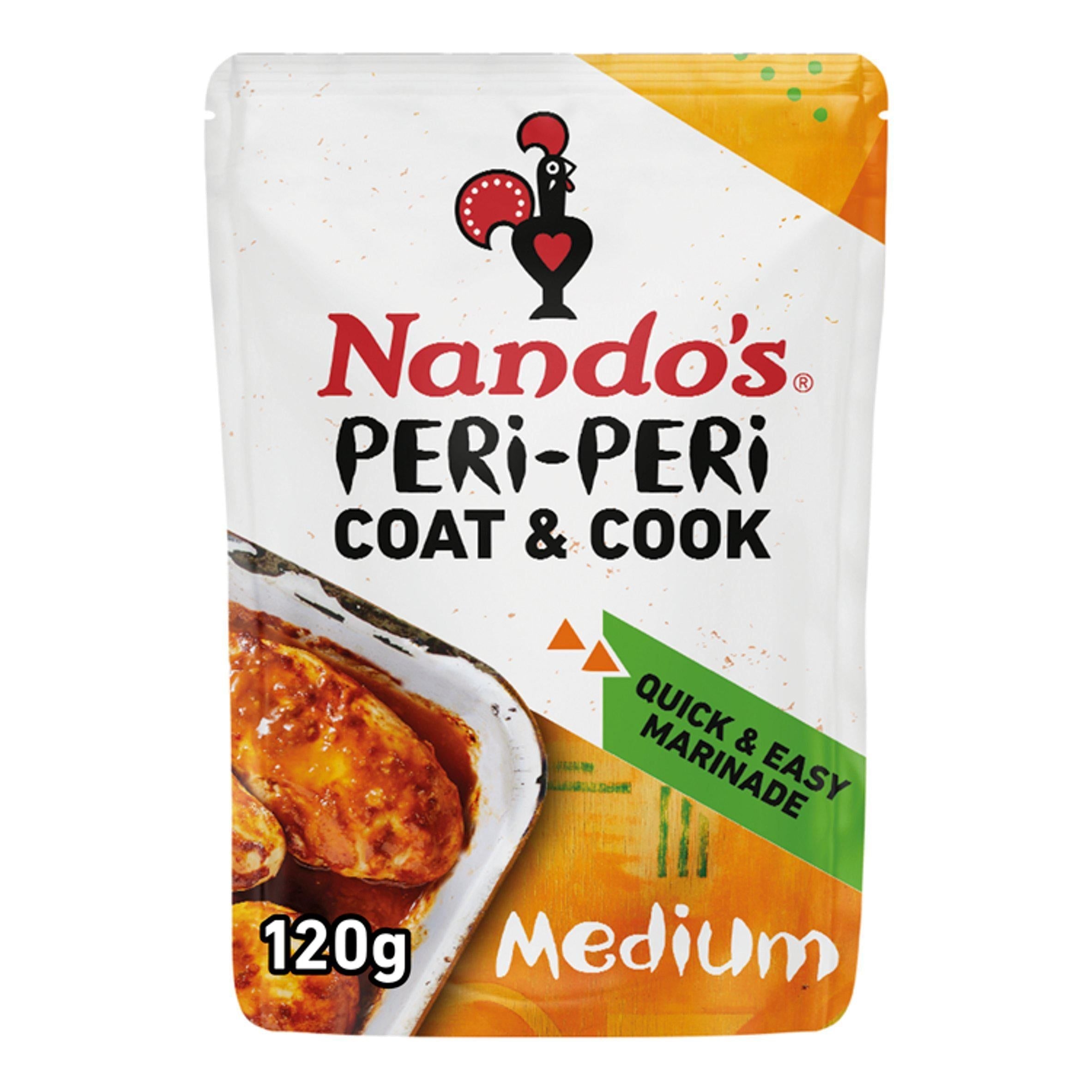 Nando's Peri-Peri Coat &amp;amp; Cook Medium 120g