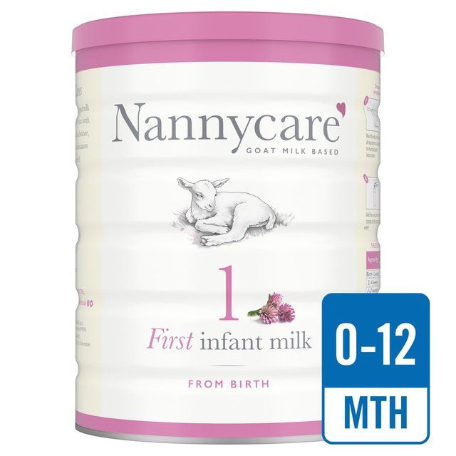 Nannycare 1 First Infant Goat Milk based Powder From Birth   900g